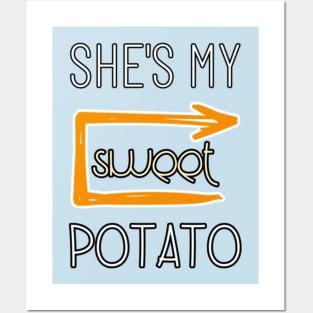 SHE'S MY SWEET POTATO Couples Heartwarming Series Posters and Art